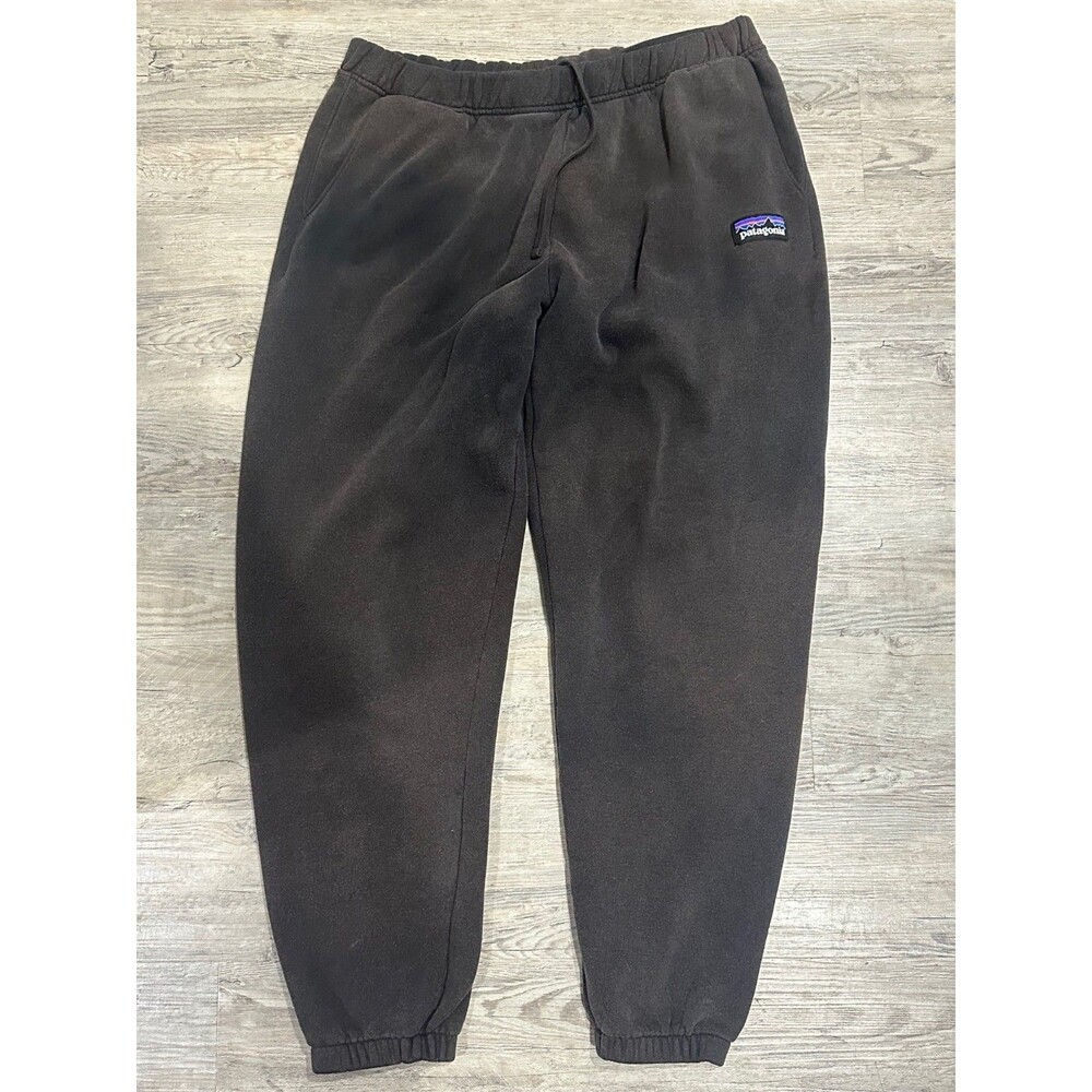 Patagonia Men’s Synchilla Fleece Drawstring Sweatpants – Black – Size XL